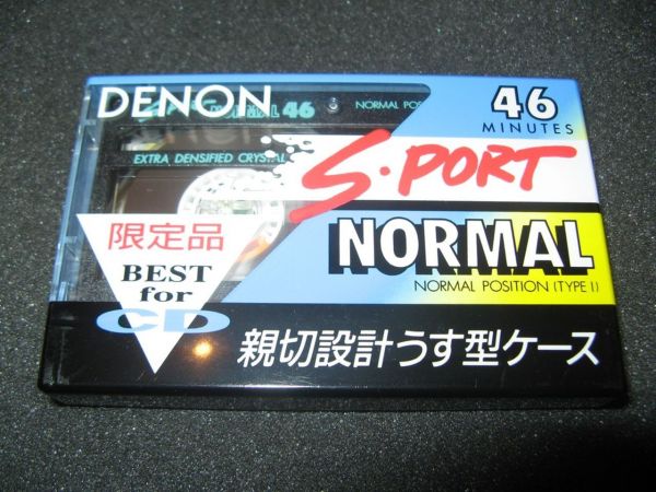 Аудиокассета DENON S-Port 46 (JP) (1990 г.)