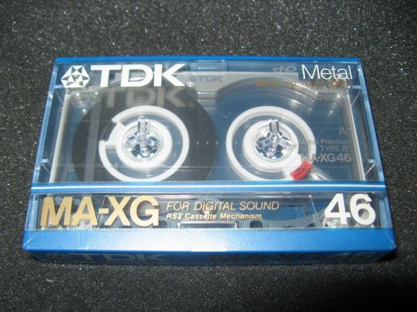 Аудиокассета TDK MA-XG 46 (JP) (1985 - 1986 г.)