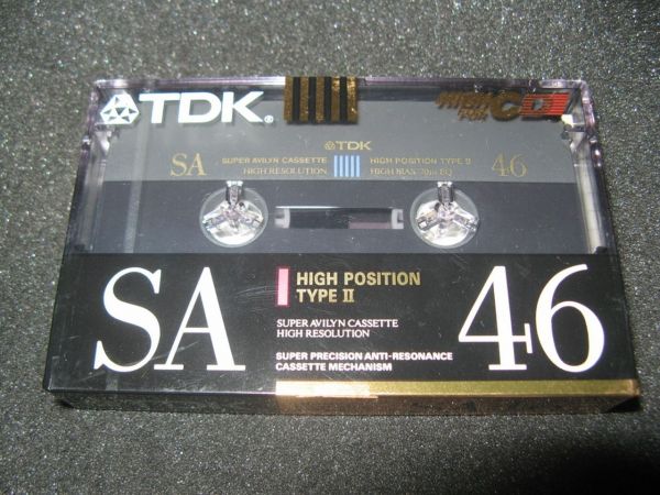Аудиокассета TDK SA 46 (JP) (1990 - 1991 г.)