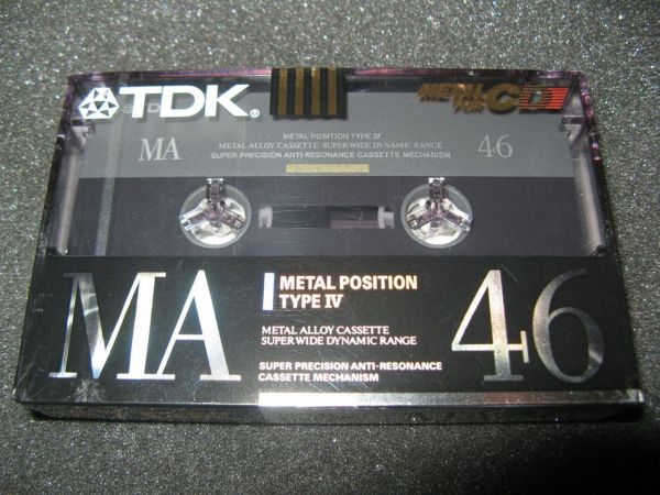 Аудиокассета TDK MA 46 (JP) (1991 г.)