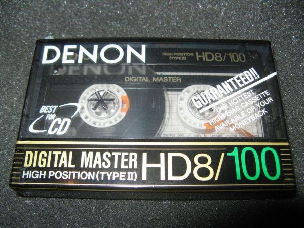 Аудиокассета DENON HD8 100 (EU) (1988 - 1990 г.)