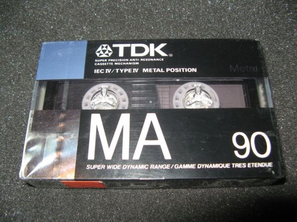 Аудиокасета TDK MA 90 (US) (1988 г.)