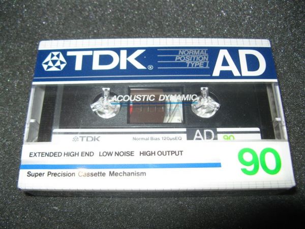 Аудиокассета TDK AD 90 (JP) (1984 г.)