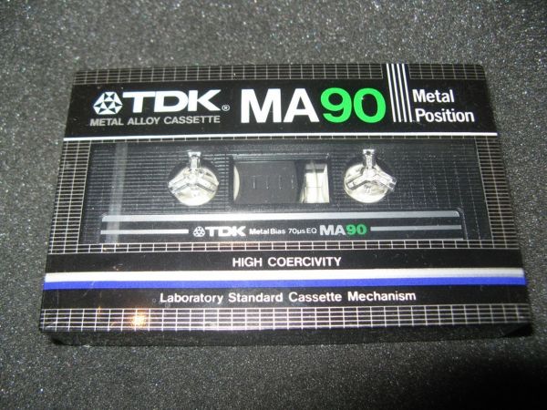 Аудиокассета TDK MA 90 (US) (1982 - 1984 г.)