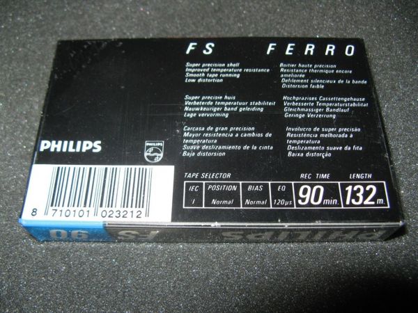 Аудиокассета Philips FS 90 (EU) (1987 - 1988 г.)