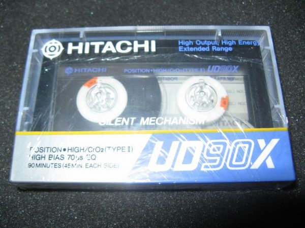 Аудиокассета Hitachi UD-X 90 (JP) (1985 - 1986 г.)