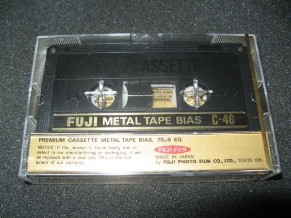 Аудиокассета FUJI Metal 46 (US) (1977 - 1979 г.)