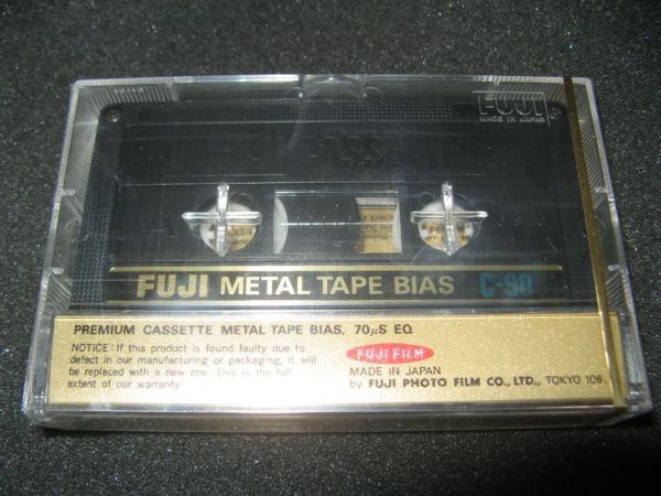 Аудиокассета FUJI Metal 90 (US) (1977 - 1979 г.)