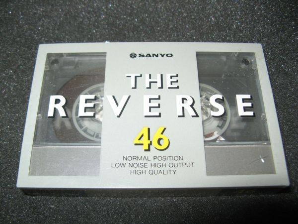 Аудиокассета Sanyo The Reverse Grey 46 (JP) (1986 - 1991 г.)