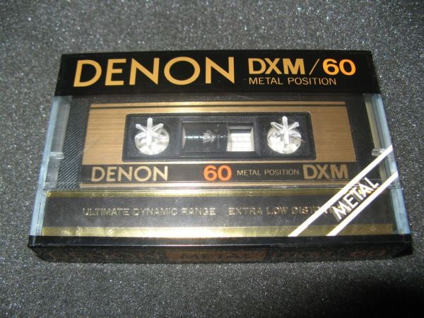 Аудиокассета DENON DXM 60 (JP) (1981 г.)
