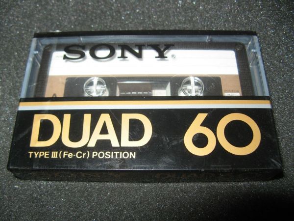 Аудиокассета SONY DUAD 60 (JP) (1978 - 1981 г.)