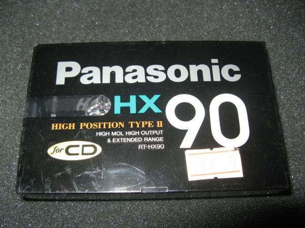 Аудиокассета Panasonic HX 90 (JP) (1989 - 1993 г.)