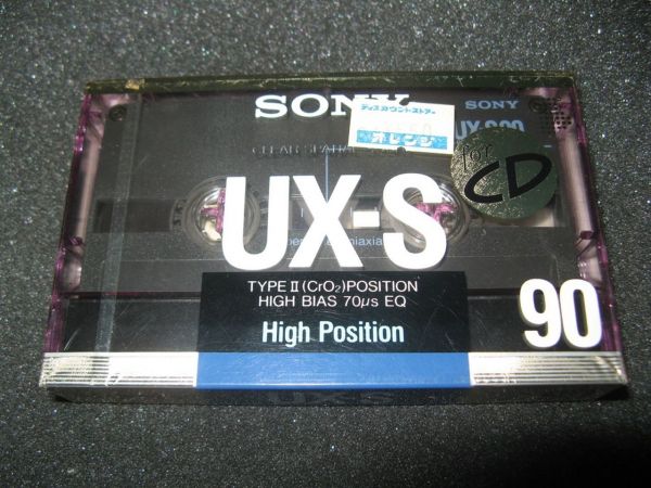 Аудиокассета SONY UX-S 90 (JP) (1988 г.)