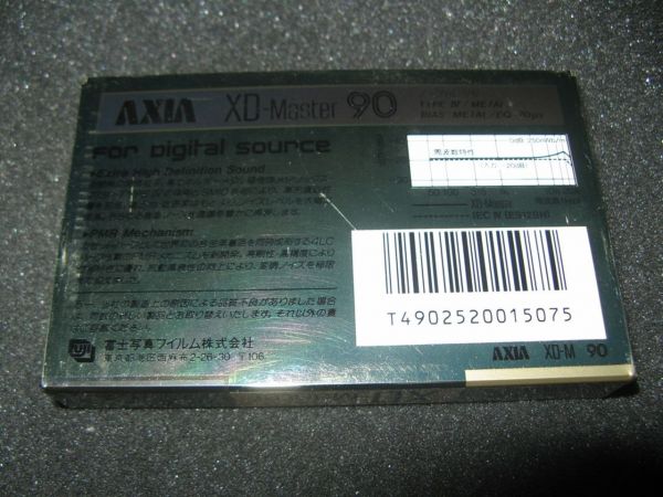 Аудиокассета AXIA XD Master 90 (JP) (1985 - 1986 г.)